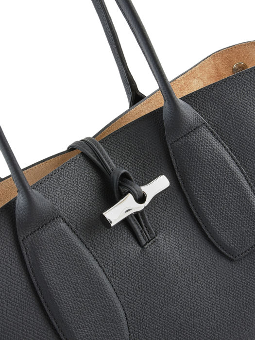 Longchamp Roseau Schoudertas Zwart